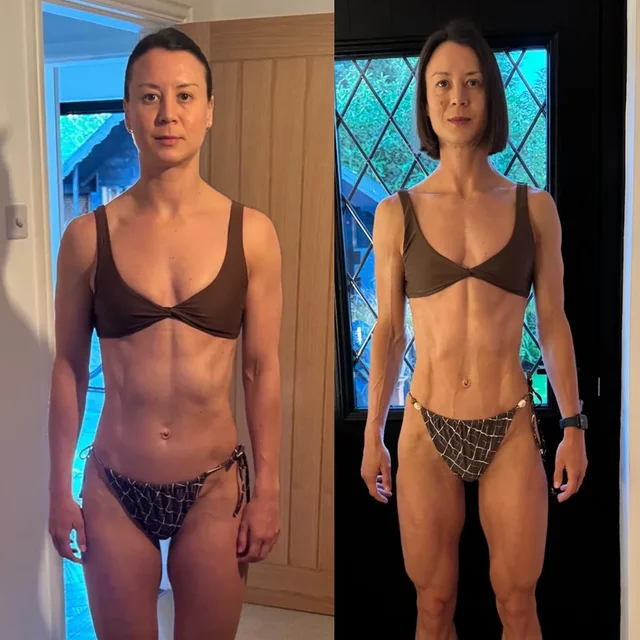 Client before and after coaching with RPA